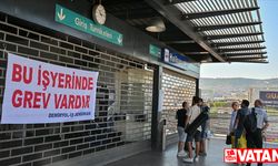 İzmir'de metro ve tramvay işçilerinin grevi sürüyor