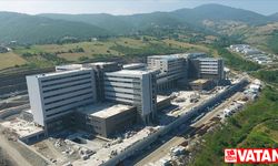 Samsun Şehir Hastanesinin kaba inşaatı tamamlandı