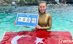 Milli sporcu Şahika Ercümen, 100 metrede Türkiye rekoru kırdı