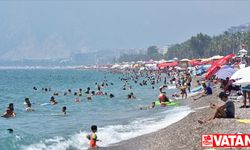 Antalya'da aşırı nem bunaltıyor