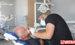 Hatay'da gezici ünitelerle verilen diş sağlığı hizmeti prefabrik merkeze taşındı