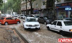 Adana'da sağanak etkili oldu