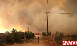 Yunanistan’da yangınlar 6’ncı gününde de devam ediyor