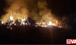 Pınarbaşı'nda çıkan yangın sonunda kontrol altına alındı: 7 ev hasar gördü, can kaybı yaşanmadı