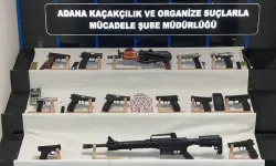 Adana'daki silahlı suç örgütüne yönelik operasyon polis kamerasında