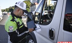 İstanbul'da okul servis araçlarına yönelik denetimler devam ediyor