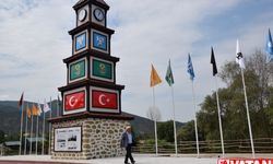 Sakarya Nehri kıyısına Türk hakimiyetini simgeleyen anıt yapıldı