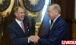 Cumhurbaşkanı Erdoğan, Birleşik Krallık Edinburgh Dükü Prens Edward'ı kabul etti