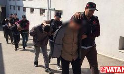 Adana'da uyuşturucu operasyonunda yakalanan 4 zanlı tutuklandı