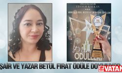 YAZAR VE ŞAİR BETÜL FIRAT ÖDÜLE ÜZERİNE ÖDÜL 