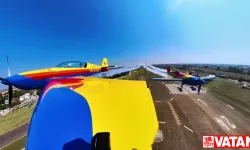 Gökyüzü akrobasi timi "Romanya'nın Şahinleri" ülke ülke dolaşarak adrenalin yaşatıyor