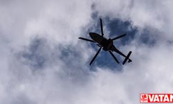 Yunanistan'da sivil bir helikopter Eğriboz Adası sahilinde denize düştü