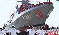 Pakistan MİLGEM teslimatı ve karakol gemilerini denize indirme töreni yapıldı