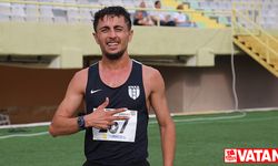 Milli atlet Salih Korkmaz, 5 bin metre yürüyüşte Türkiye rekorunu geliştirdi