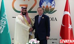 Cumhurbaşkanı Erdoğan, Suudi Arabistan Veliaht Prensi Selman ile görüştü