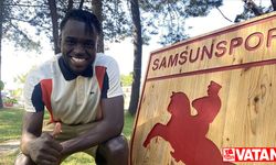 Samsunspor'un Belçikalı forveti Dimata, Süper Lig'i değerlendirdi