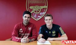 Arsenal, Martin Odegaard'ın sözleşmesini uzattı