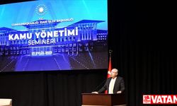 Cumhurbaşkanlığı İdari İşler Başkanlığı, Kamu Yönetimi Semineri düzenledi