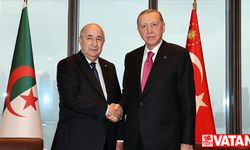 Cumhurbaşkanı Erdoğan, Cezayir Cumhurbaşkanı Tebbun ile görüştü