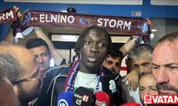 Trabzonspor'un yeni transferi Batista Mendy, Trabzon'a geldi