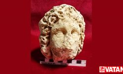 Amasra'daki kazı çalışmalarında tarihi heykel başı bulundu