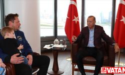 Cumhurbaşkanı Erdoğan, Elon Musk'ı kabul etti