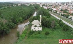 Edirne'de taşkınlarla zarar gören tarihi Kasımpaşa Camisi yerinde restore edilecek