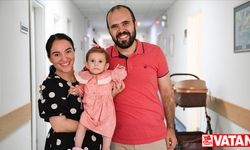 Organları dışarıda doğan Kosovalı bebek, İzmir'de iyileşti