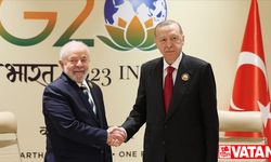 Cumhurbaşkanı Erdoğan, Brezilya Devlet Başkanı Lula da Silva ile görüştü