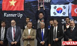 Ankara'da düzenlenen 3 Bant Dünya Bilardo Şampiyonası sona erdi