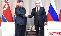 Rusya Devlet Başkanı Putin, Kuzey Kore lideri Kim ile bir araya geldi