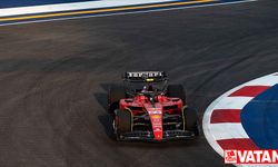 F1 Singapur Grand Prix'sinde pole pozisyonu Carlos Sainz'ın