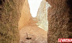 Adıyaman'da kaçak kazı yapılan yerde 1700 yıllık oda mezarları bulundu