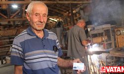 Çorum'un 71 yıllık demir ustası Kazım Keçik "Yaşayan İnsan Hazinesi" listesine girdi