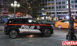 Yunuslar yerli otomobil Togg'la devriye görevine başladı