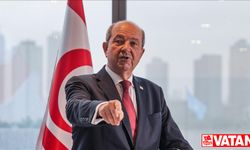 KKTC Cumhurbaşkanı Tatar'dan Kıbrıs'ta "iki devletli çözüm ve egemenlik ilkesi" vurgusu