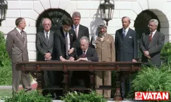 Tarihte Bugün: İsrail-Filistin barış anlaşması imzalandı