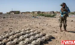 Yemen'de ağustos ayında 5 bin 110 mayın ve mühimmat temizlendi