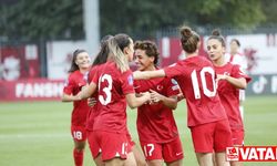 A Milli Kadın Futbol Takımı, Lüksemburg'u 4-0 mağlup etti