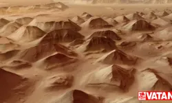 Mars'ta gizemli bir çamur gölü olabilir: Yaşam işaretleri saklanıyor olabilir