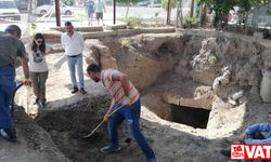 Mersin'de "oda mezar" bulunan alanda kurtarma kazısına başlandı