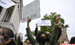 ABD'de, Filistin için 'ateşkes' protestosu düzenlendi