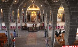 Diyarbakır'da Surp Giragos Ermeni Kilisesi'nde isim günü ayinle kutlandı