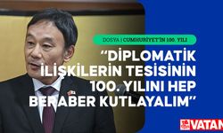 Japonya'nın Ankara Büyükelçisi Katsumata, Türkiye Cumhuriyeti'nin 100. yılını kutladı