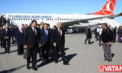KKTC Cumhurbaşkanı Ersin Tatar Azerbaycan'a gitti