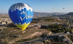 Kapadokya'da üretilen 100. yerli sıcak hava balonu testi geçti