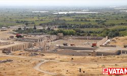 Denizli'deki antik kentte Kurtuluş Savaşı döneminden kalma siper bulundu