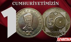 Hazine ve Maliye Bakanlığı, Cumhuriyet'in 100. yılına özel hatıra parası bastı