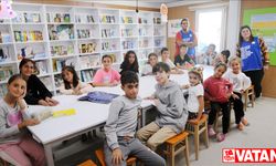 Malatya'da konteyner kentte kalan çocuklara eğitim desteği