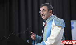 Cumhurbaşkanı Yardımcısı Yılmaz, Yüzüncü Yıl Üniversitesi Akademik Yılı Açılış Töreni'nde konuştu